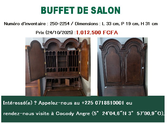 BUFFET DE SALON ant